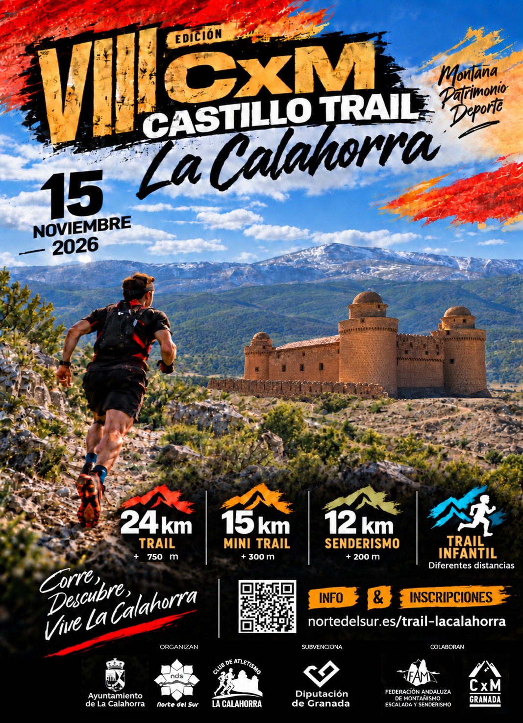 VIII CXM CASTILLO TRAIL LA CALAHORRA - CIRCUITO CXM DIPUTACIÓN DE GRANADA